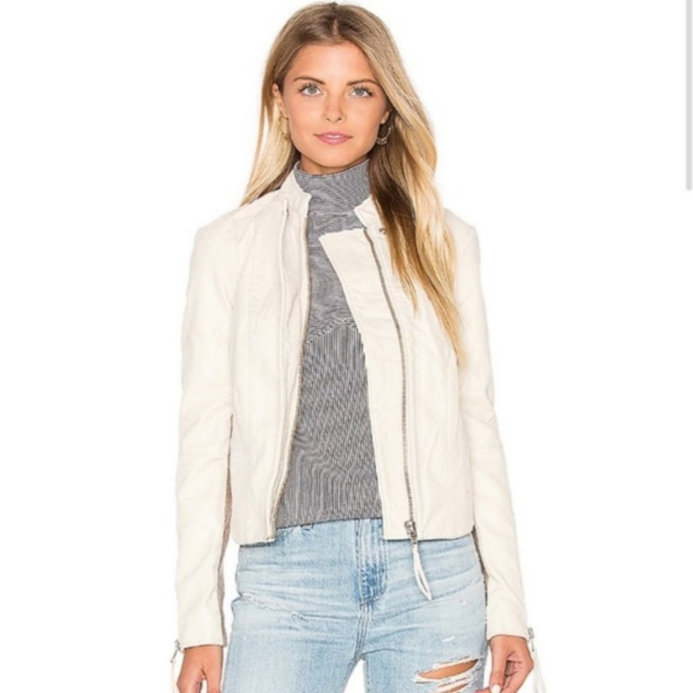 Free People Suede leather style Jacket NWOT